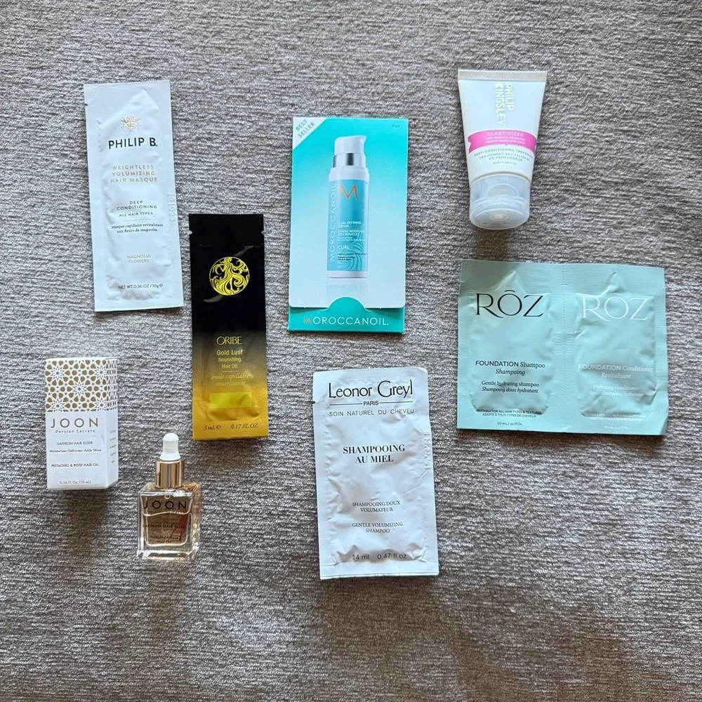 Hair Product Samples Set